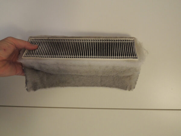 problemi di inquinanti in casa - filtro dopo 6 mesi
